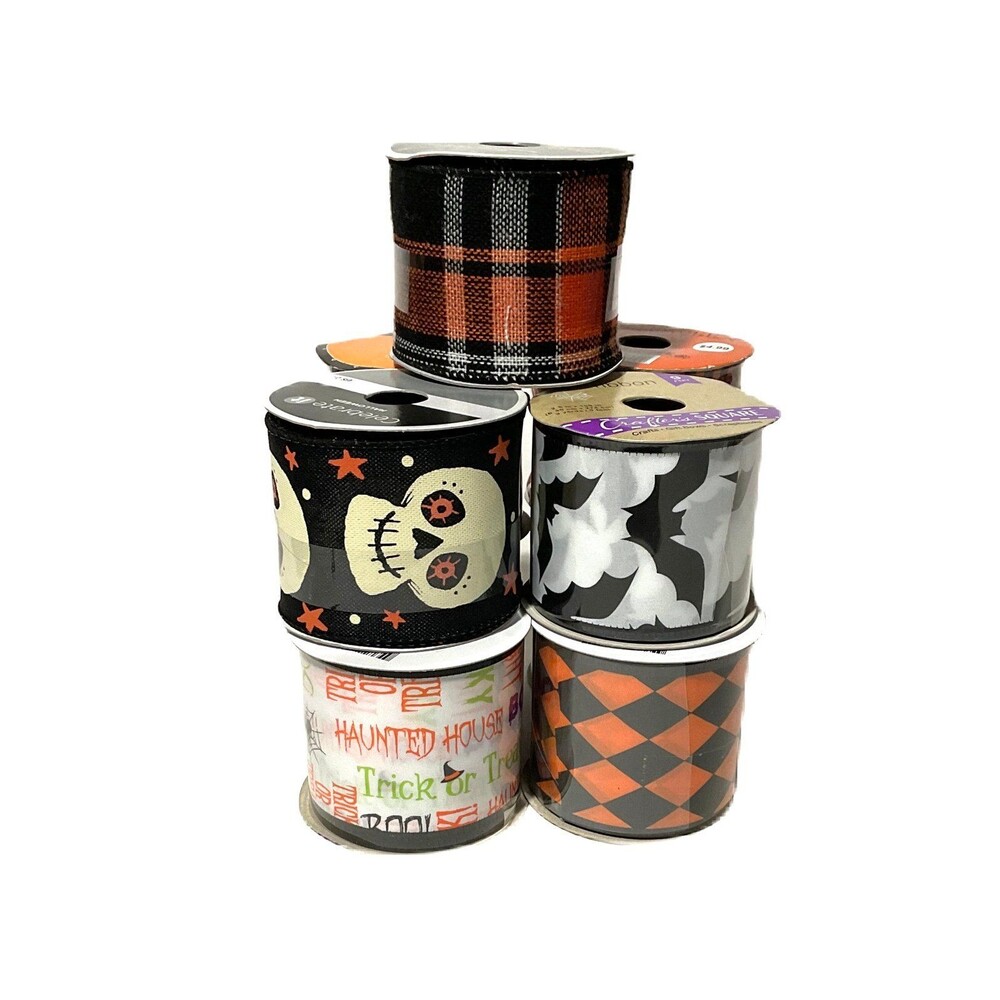 Halloween Ribbon Bundle (9 Spools)